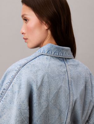 Женские куртки Calvin Klein Denim Relaxed Trucker Jacket — фото 5