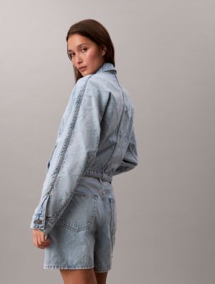 Женские куртки Calvin Klein Denim Relaxed Trucker Jacket — фото 6
