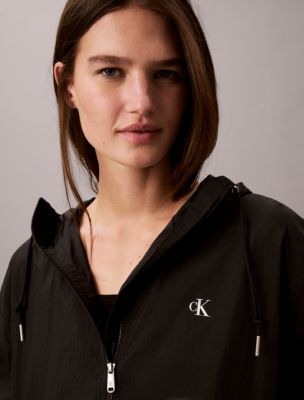 Женские куртки Calvin Klein Nylon Relaxed Windbreaker Jacket — фото 3