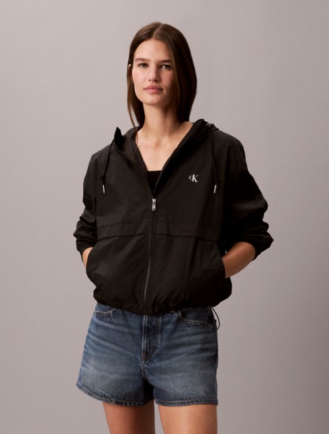 Женские куртки Calvin Klein Nylon Relaxed Windbreaker Jacket