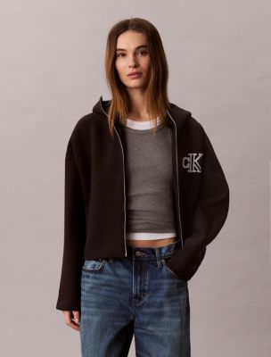 Женские куртки Calvin Klein Monogram Hooded Jacket — фото 2