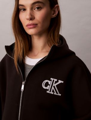 Женские куртки Calvin Klein Monogram Hooded Jacket — фото 3