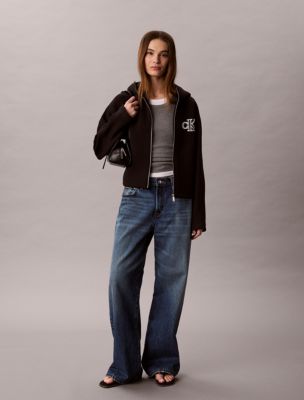 Женские куртки Calvin Klein Monogram Hooded Jacket — фото 4