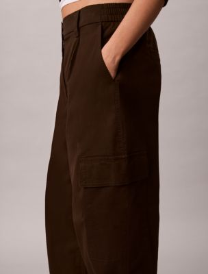 Женские брюки Calvin Klein Cotton Stretch Twill Cargo Pants — фото 2