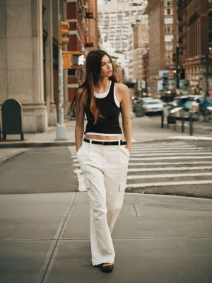 Cotton Stretch Twill Cargo Pants - thumbnail 4