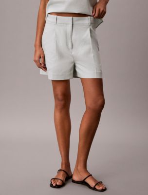 calvin klein dress shorts Calvin Klein Dress Shorts - Navy Blue - Used - Size W32
