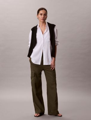 Soft Twill Cargo Pants, Fatigue