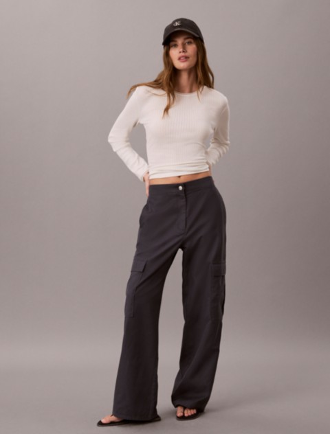 Женские брюки Calvin Klein Soft Twill Cargo Pants
