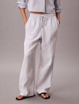 Женские брюки Calvin Klein Double Gauze Pull-On Pants — фото 2