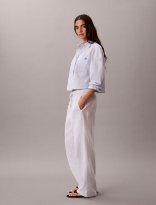 Женские брюки Calvin Klein Double Gauze Pull-On Pants — фото 3