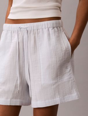 Женские шорты Calvin Klein Double Gauze Pull-On Shorts — фото 3