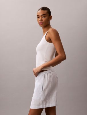 Женские шорты Calvin Klein Double Gauze Pull-On Shorts — фото 4