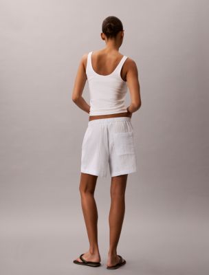 Женские шорты Calvin Klein Double Gauze Pull-On Shorts — фото 5