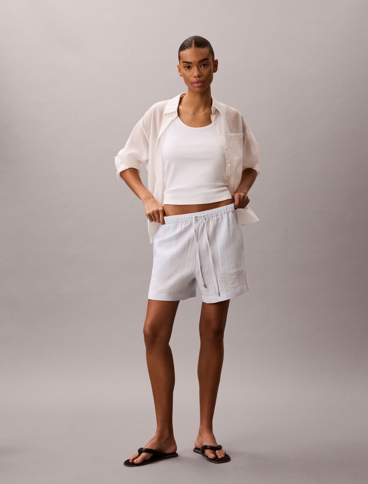 Double Gauze Pull-On Shorts