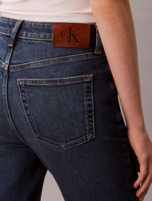 Женские джинсы Calvin Klein Skinny Bootcut, цвет: Синий — фото 6