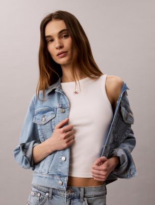 Classic Trucker Jacket, Coastal Light