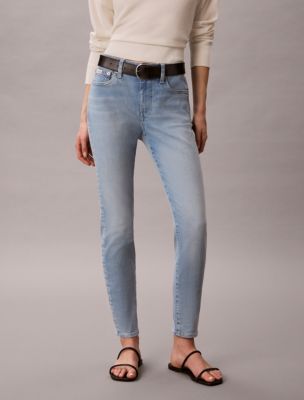 Женские джинсы Calvin Klein Mid Rise Skinny Jeans — фото 2