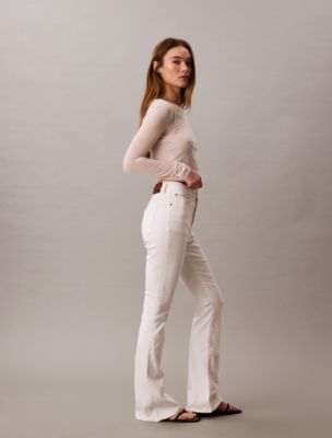 Женские джинсы Calvin Klein High Rise Flared Jeans — фото 2