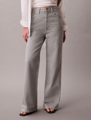 Женские джинсы Calvin Klein Super High Rise Wide Leg Jeans — фото 2