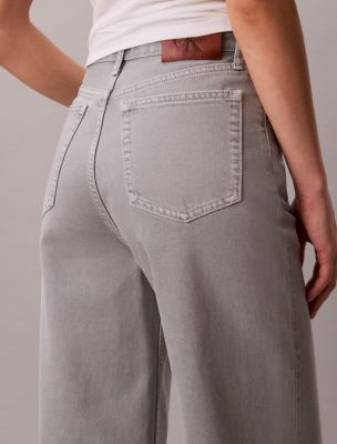Женские джинсы Calvin Klein Super High Rise Wide Leg Jeans — фото 5