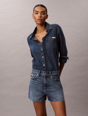 Женские шорты Calvin Klein 90s 3-Inch Denim Shorts — фото 3