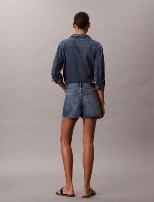 Женские шорты Calvin Klein 90s 3-Inch Denim Shorts — фото 6
