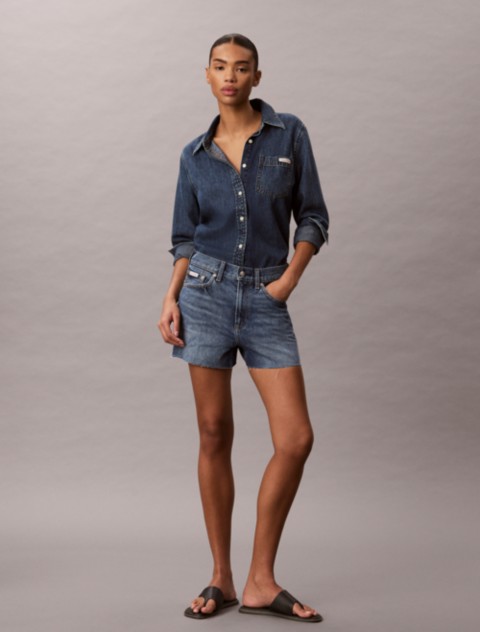 Женские шорты Calvin Klein 90s 3-Inch Denim Shorts