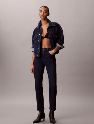 Женские куртки Calvin Klein Relaxed Denim Trucker Jacket — фото 4
