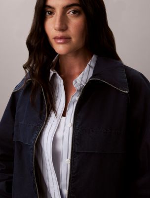 Женские куртки Calvin Klein Denim Windbreaker Jacket — фото 3