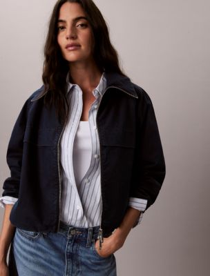 Женские куртки Calvin Klein Denim Windbreaker Jacket — фото 5