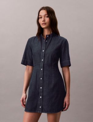 Женские платья Calvin Klein Denim Short Sleeve Dress — фото 2