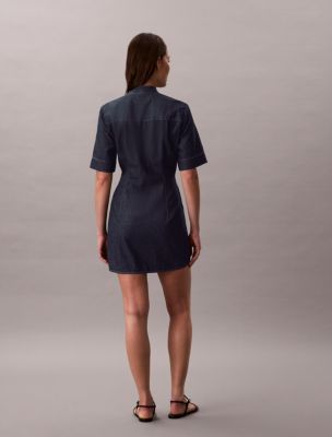 Женские платья Calvin Klein Denim Short Sleeve Dress — фото 5
