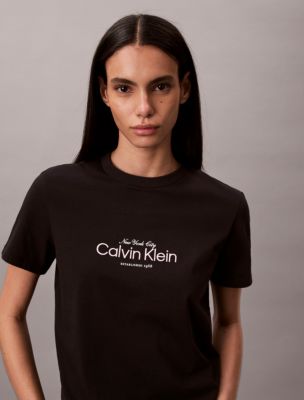 Classic NYC Logo Tee, Black