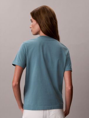 Женские футболки Calvin Klein Dual Tone Monologo Classic T-Shirt — фото 5