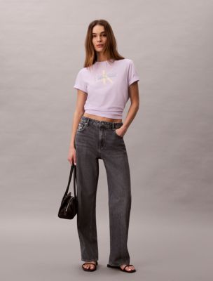 Script Monologo Graphic Classic T-Shirt, Island Lilac