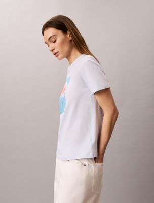 Женские футболки Calvin Klein Daisy Graphic Classic T-Shirt — фото 4