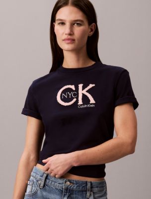 NYC Monogram Graphic Classic T-Shirt, Baritone Blue