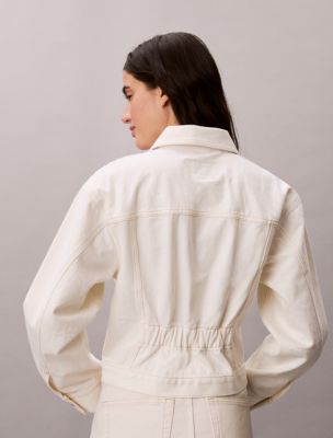 Женские куртки Calvin Klein Denim Cinched Trucker Jacket — фото 3
