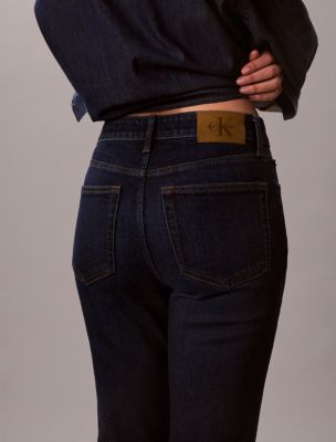 Женские джинсы Calvin Klein High Rise Cropped Flared, цвет: Dekalb — фото 3