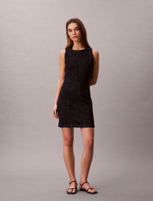 Denim Mini Dress, Ck Classic Rinse