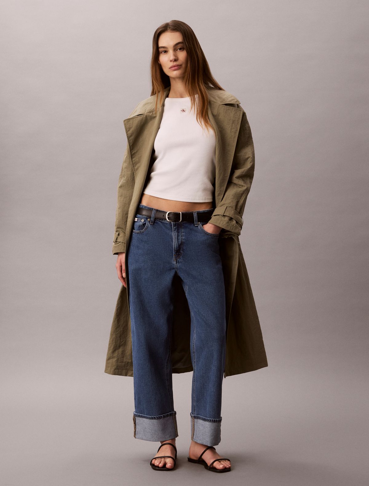 High Rise Straight Jeans