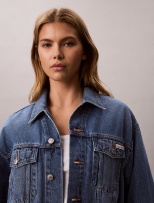 Женские куртки Calvin Klein Relaxed Denim Jacket — фото 3