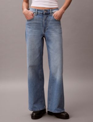 Ultra High Rise Wide Leg Jeans | Calvin Klein