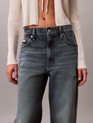 Ultra High Rise Wide Leg Jeans | Calvin Klein