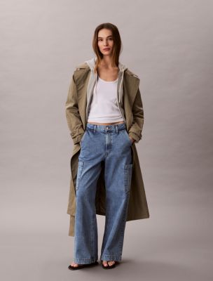 Denim Relaxed Cargo Pants, Irving