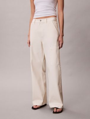 Женские джинсы Calvin Klein Denim Relaxed Cargo Pants — фото 3