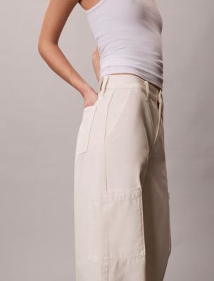 Женские джинсы Calvin Klein Denim Relaxed Cargo Pants — фото 4