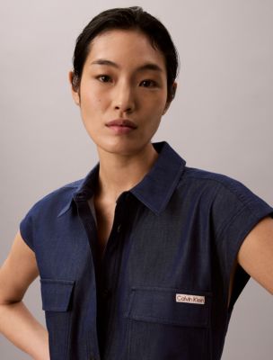 Женские платья Calvin Klein Utility Shirt Dress — фото 3