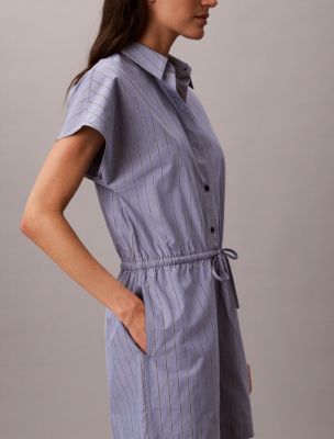 Женские комбинезоны Calvin Klein Yarn-Dyed Poplin Cotton Romper — фото 5