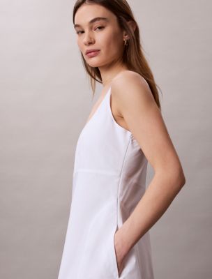 Женские платья Calvin Klein Cotton Poplin Sleeveless Midi Dress — фото 3